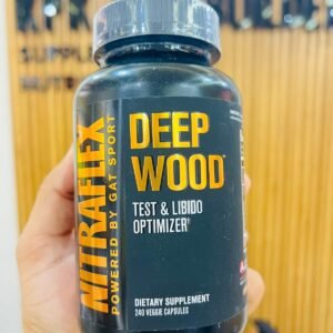 Nitraflex Deep Wood Test & Libido Optimizer 240 Veggie Capsules