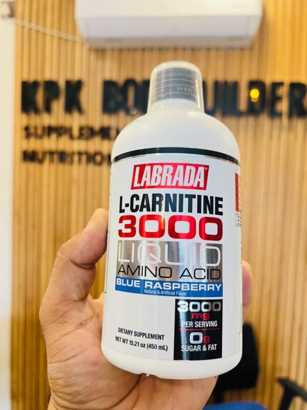 Labrada L-Carnitine 3000 Liquid Amino Acid Blue Raspberry 450ml