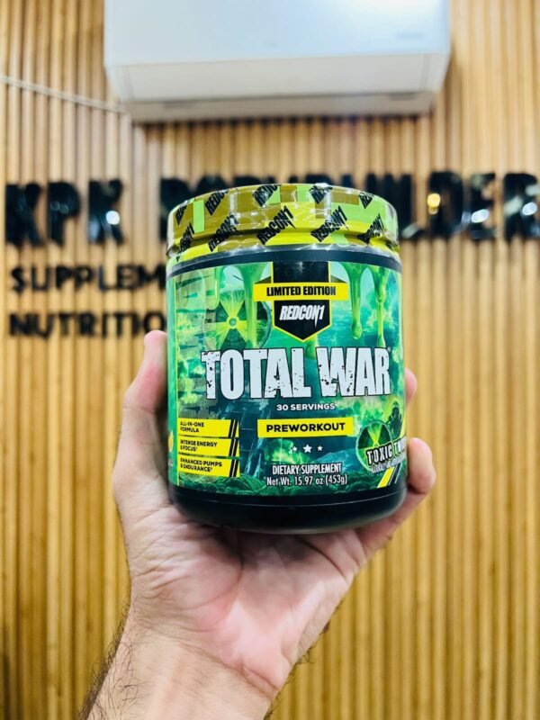 Redcon1 Total War Pre-Workout Limited Edition Toxic Twister 30 Servings