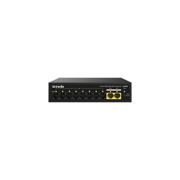 Tenda S110PC 10-Port 100Mbps PoE Switch