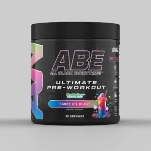 Applied Nutrition ABE All Black Everything Ultimate Pre-Workout Candy Ice Blast 30 Servings