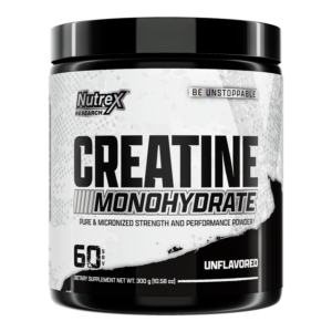 Nutrex Research Creatine Monohydrate Pure Micronized Unflavored 60 Servings 300g