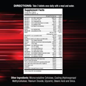 MuscleMeds Vitamin T Testosterone Boosting Multi-Vitamin For Men 90 Tablets