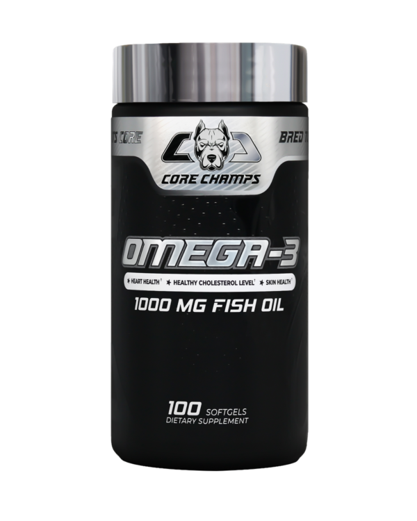 Core Champs Omega-3 1000mg Fish Oil 100 Softgels