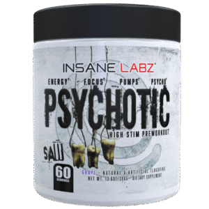 Insane Labz Psychotic Pre-Workout Grape 60 Servings