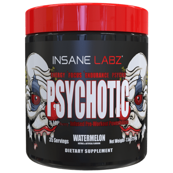 Insane Labz Psychotic Pre-Workout Watermelon 35 Servings