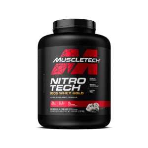 MuscleTech Nitro-Tech 100% Whey Gold Cookies & Cream 5lb
